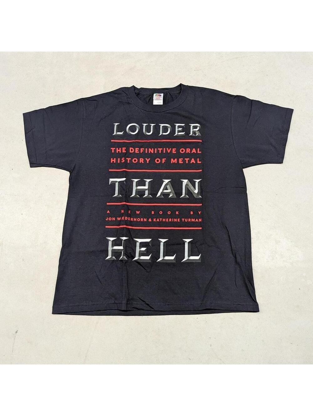 2013 Louder Than Hell Book Launch promo t-shirt